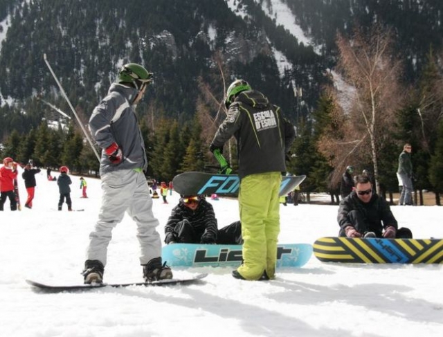 snowboard en La Molina